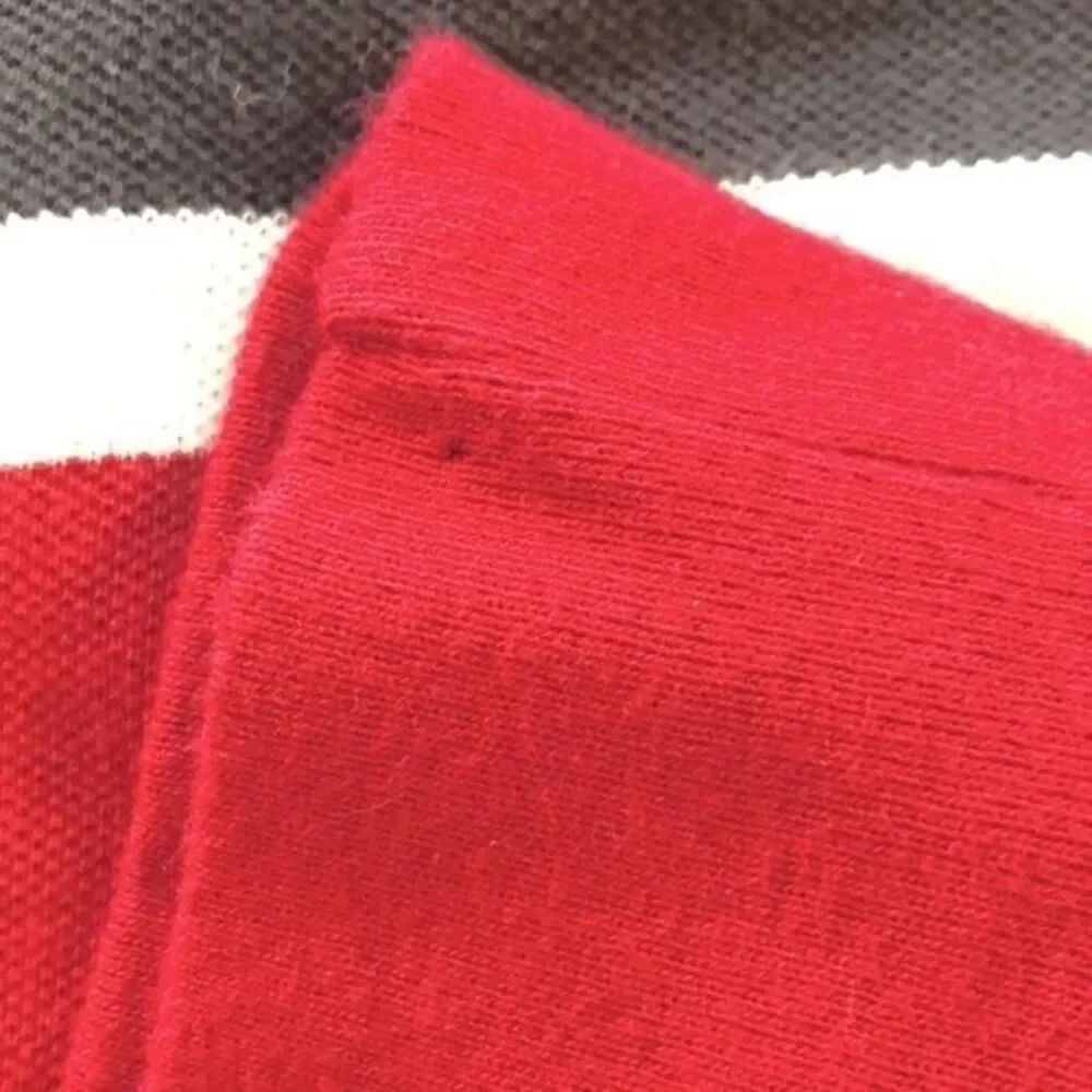 Polo Golf Ralph Lauren Men's XL/Large Red Knit‎ Long Sleeve 1/4 Button Polo